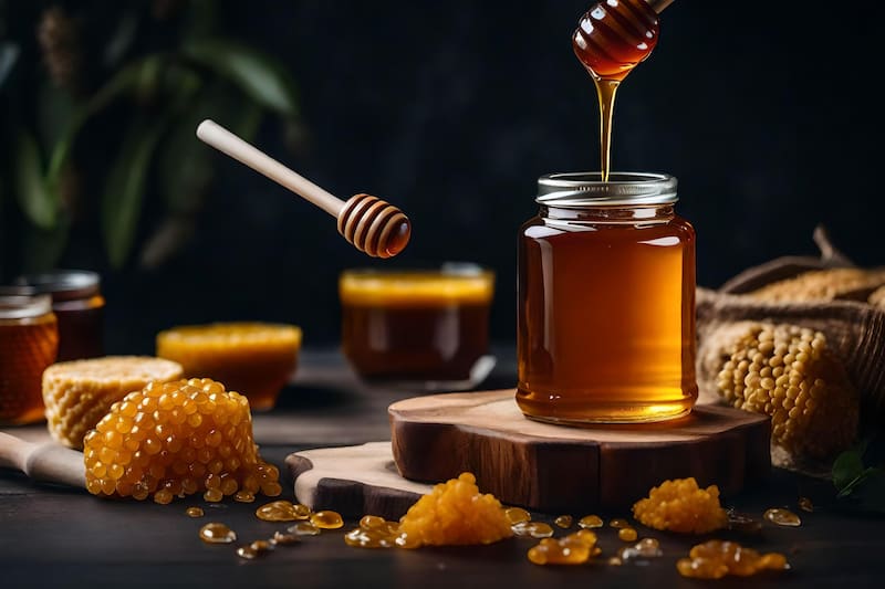 عسل چهل گیاه رویال خوش عطر با شیرینی طبیعی و ملایم